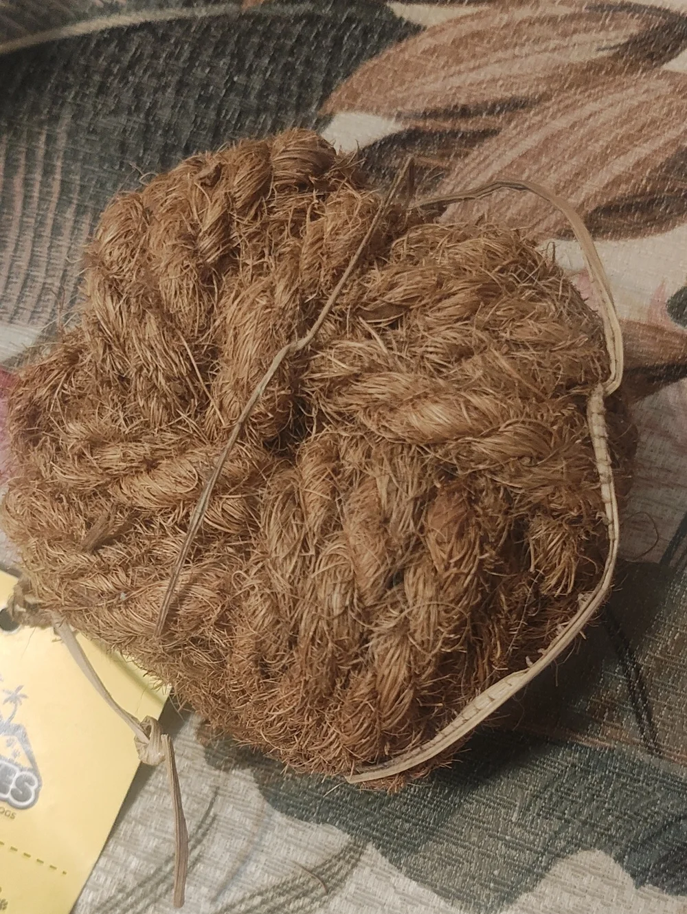 PETS: DOG COCONUT HUSK CHEW TOY